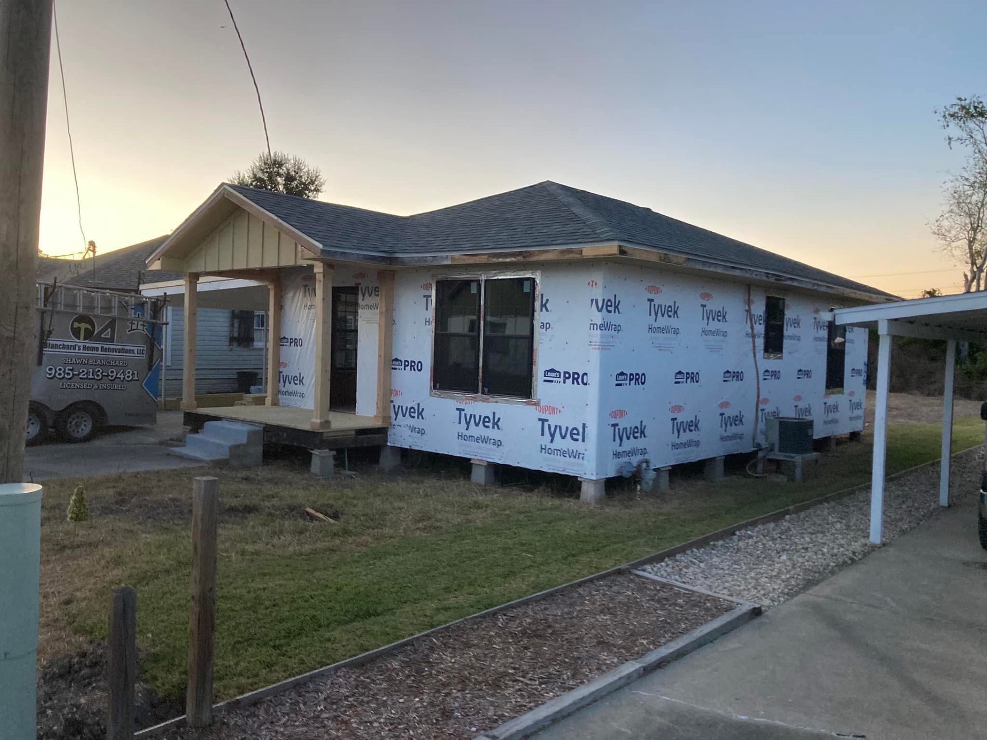 Roofing project by Alliance Roofing