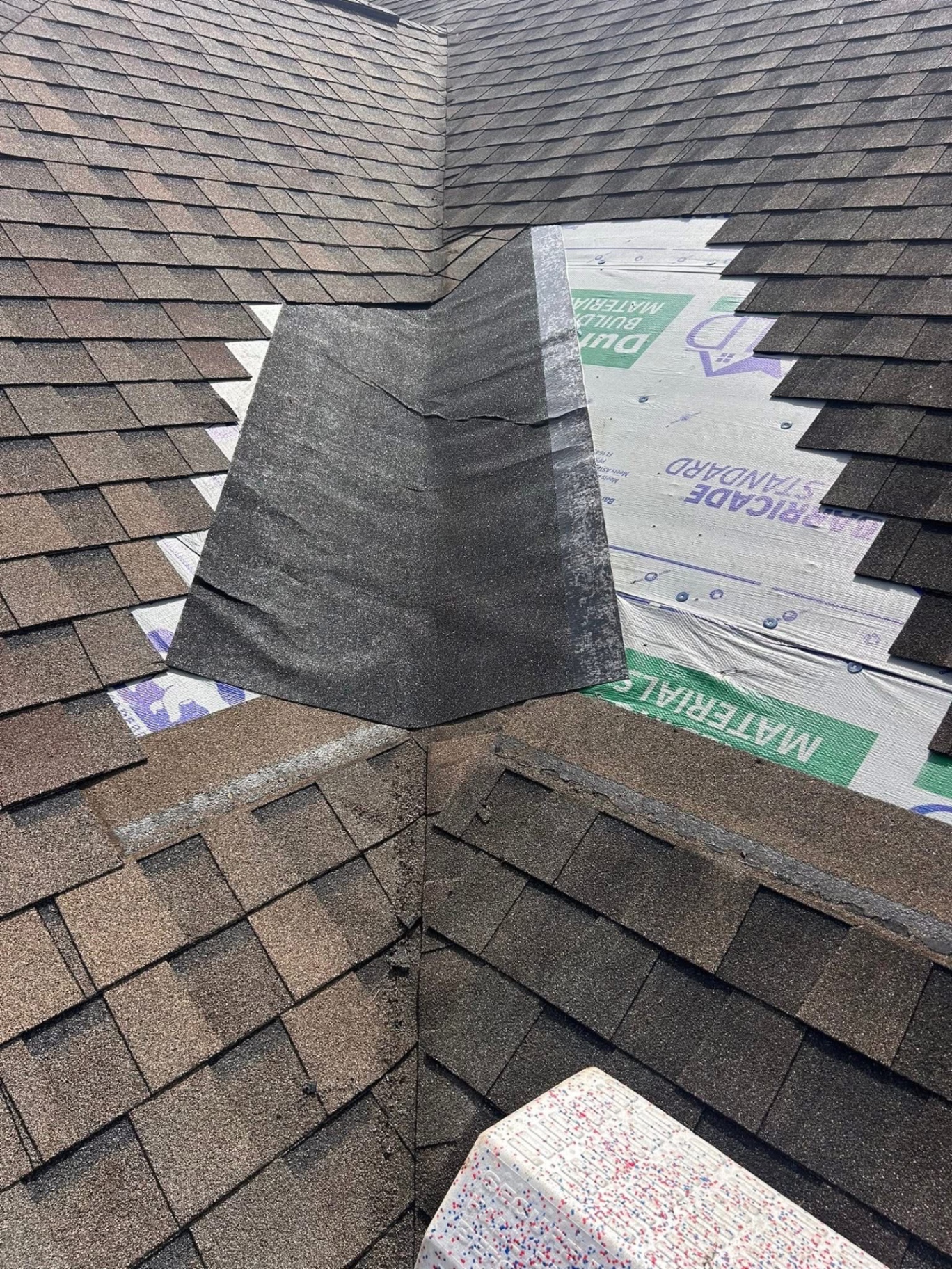 Roofing project by Alliance Roofing