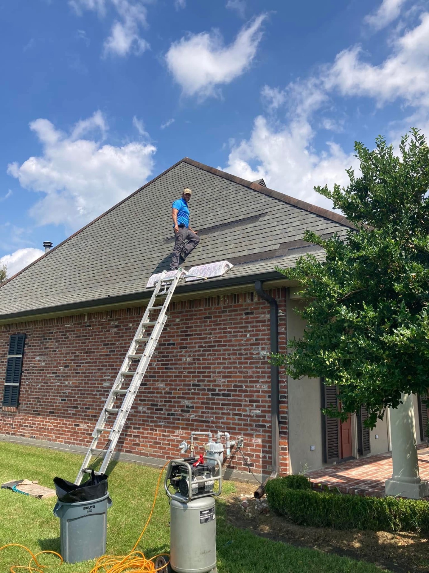 Roofing project by Alliance Roofing
